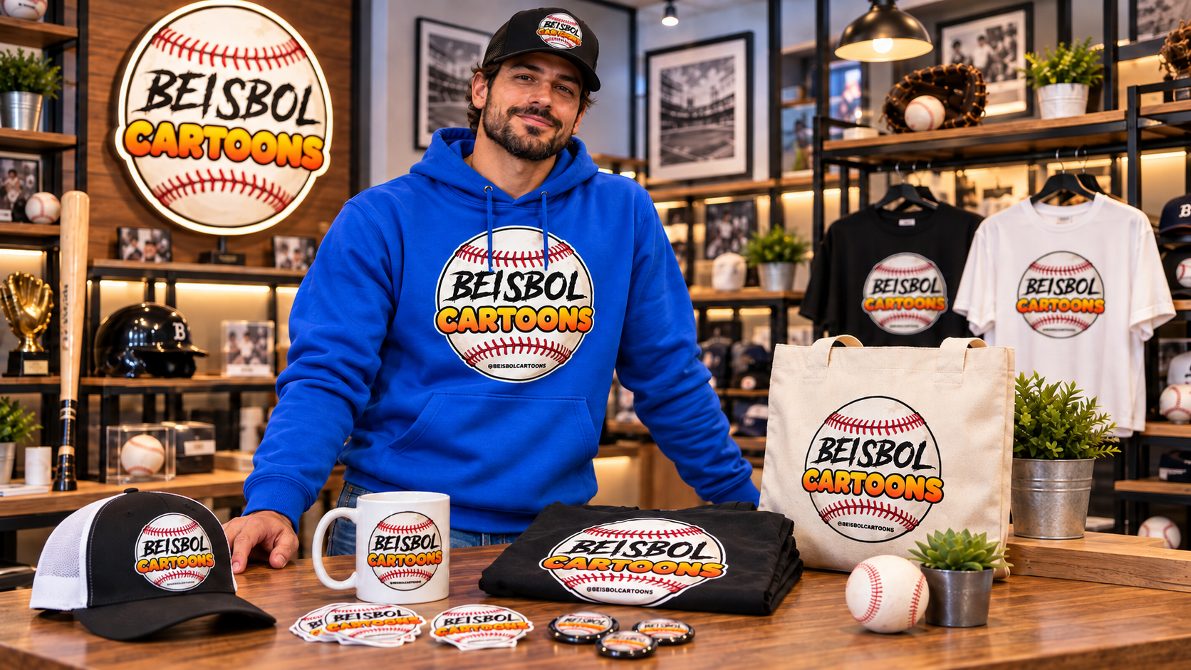 Productos de Beisbol Cartoons